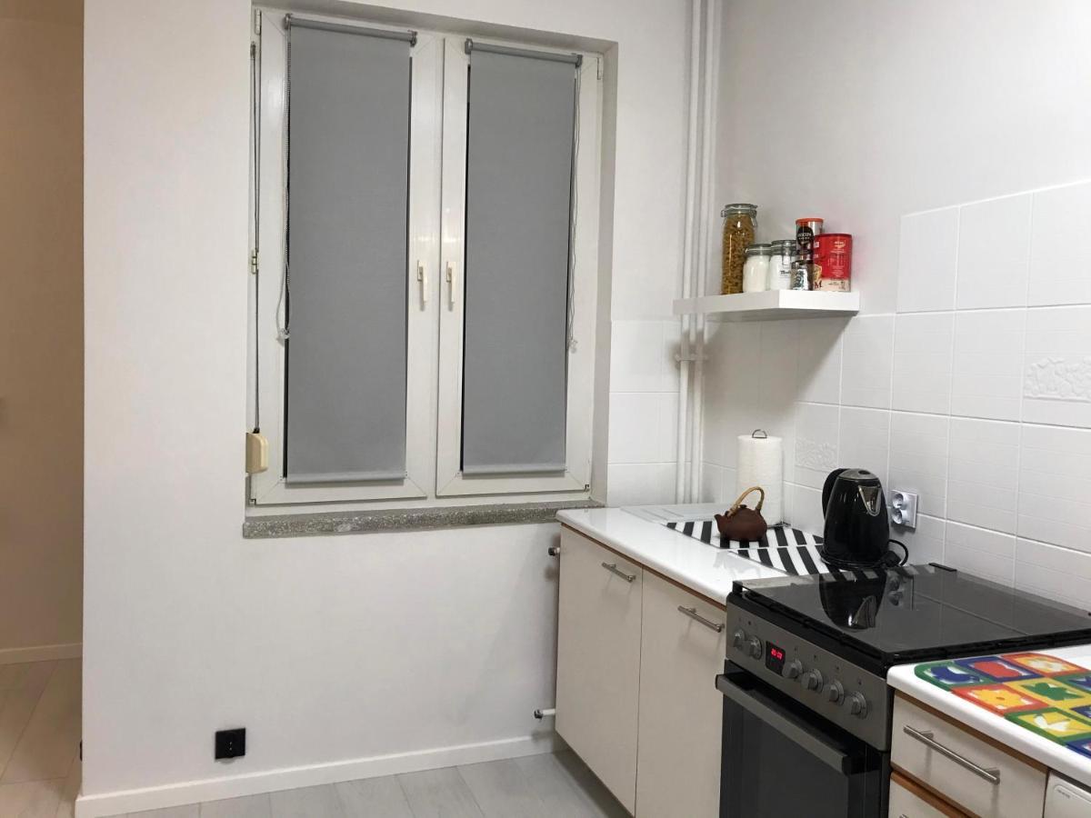 Ferienwohnung Dwupokojowy Apartament Na Tarchominie Warschau Exterior foto